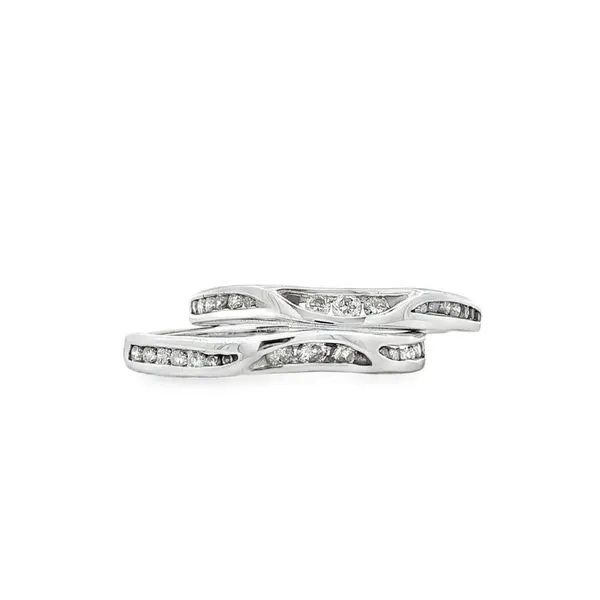 Diamond Estate Two Wedding Band Set Harris Jeweler Troy, OH