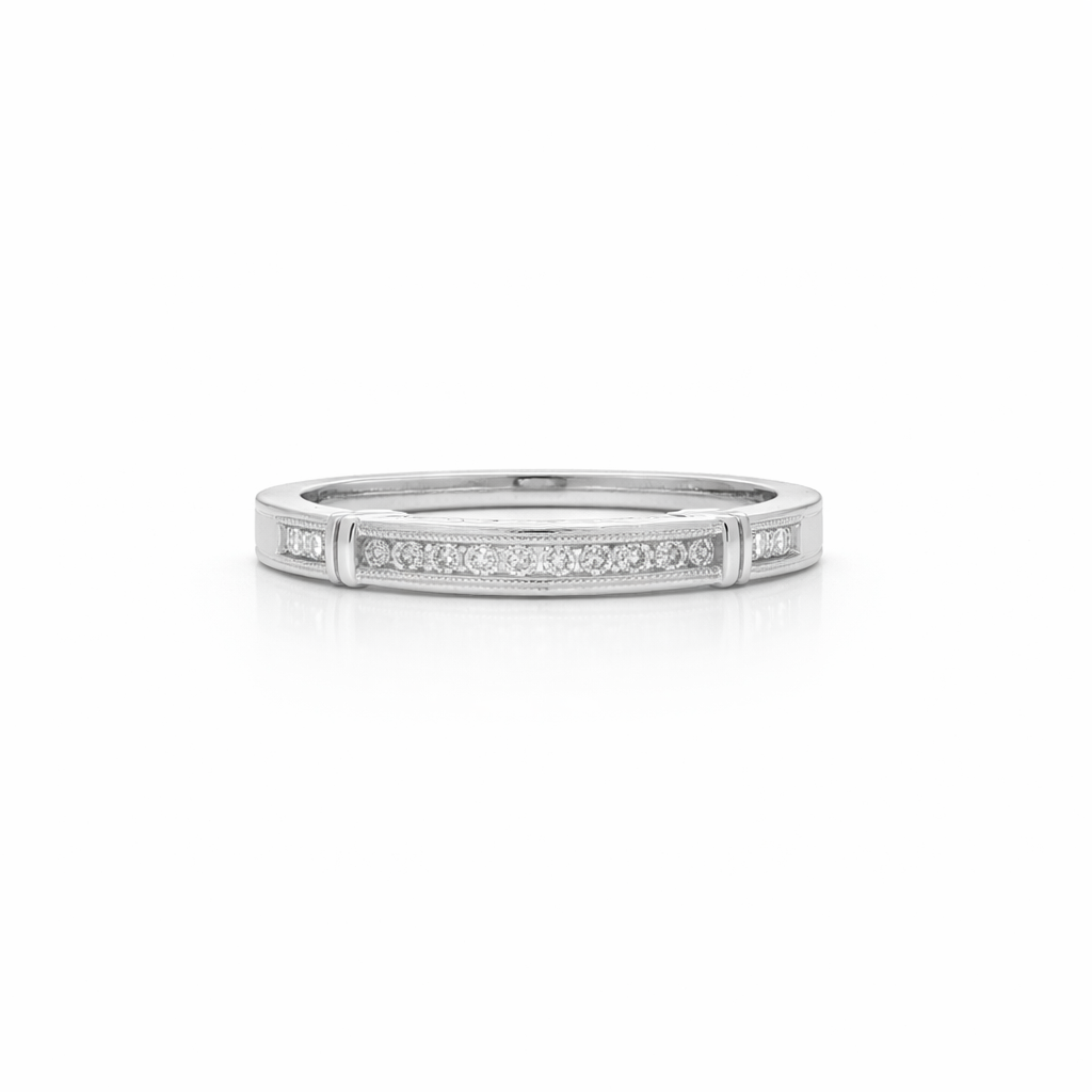 Diamond Estate Wedding Band Harris Jeweler Troy, OH