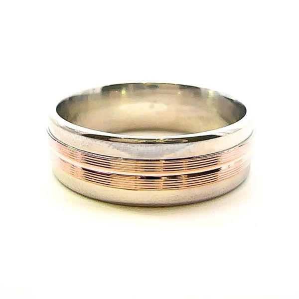14KR/W 7MM Estate Wedding Band Harris Jeweler Troy, OH