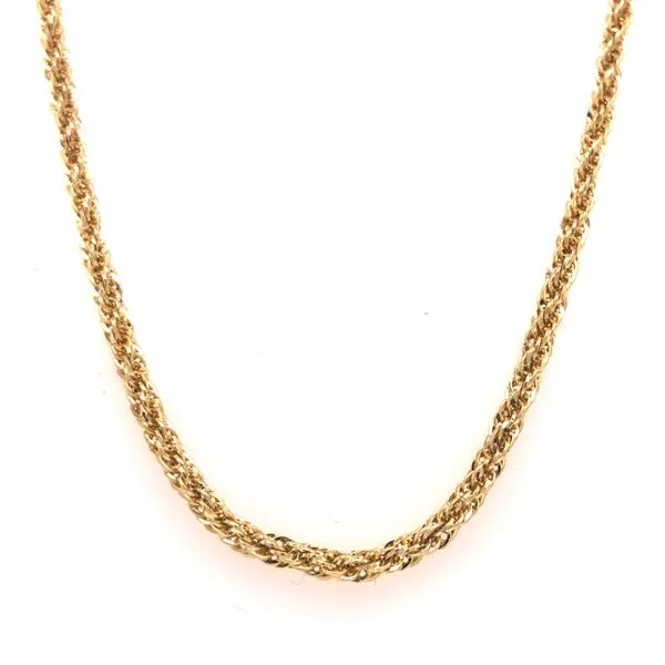 Estate 18 Inch Rope Chain Harris Jeweler Troy, OH