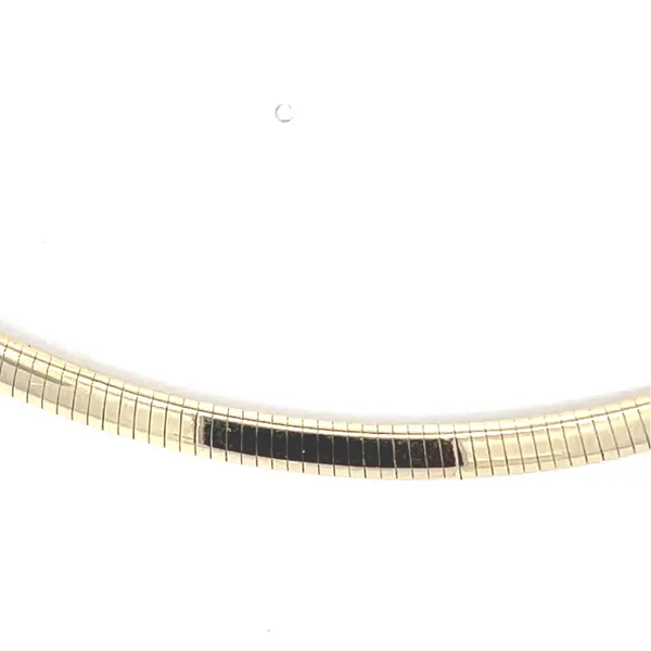 Domed 5.5MM Omega Necklace Harris Jeweler Troy, OH