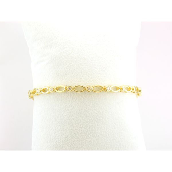 Lab Created Diamond Line Bracelet Harr's Jewelry St. Johns, MI