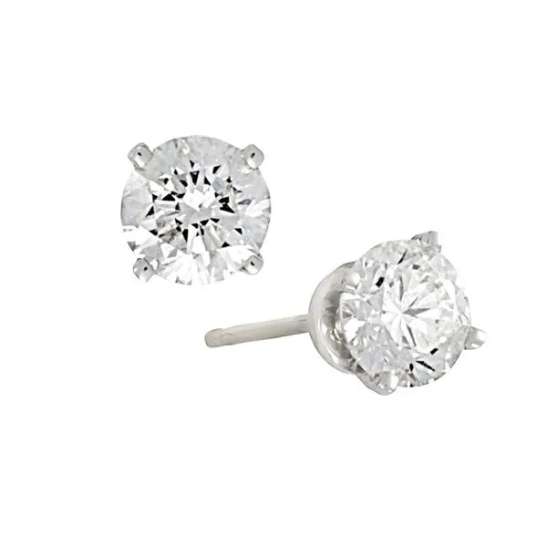 Lab grown diamond earrings H. Brandt Jewelers Natick, MA