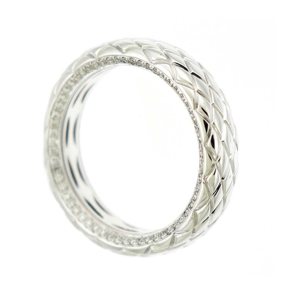 18K White Gold Men’s Diamond Ring Hildgund Honolulu, HI