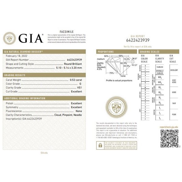 18K White Gold GIA Diamond Hoop Earrings Image 5 Hildgund Honolulu, HI