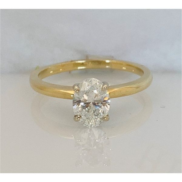 Classic Oval Engagement Ring Hingham Jewelers Hingham, MA