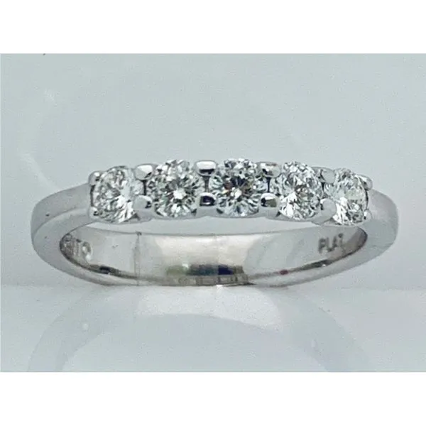 Five-Stone Cento Band Hingham Jewelers Hingham, MA