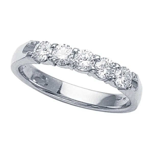 Five-Stone Diamond Band Hingham Jewelers Hingham, MA