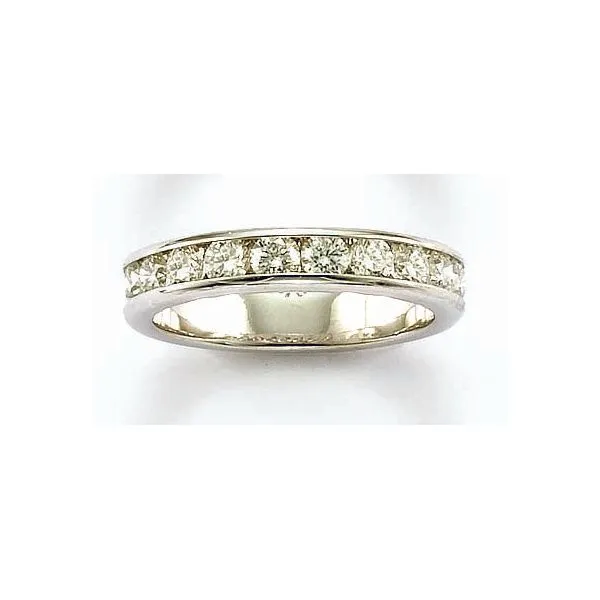 Channel Set Diamond Wedding Band Hingham Jewelers Hingham, MA