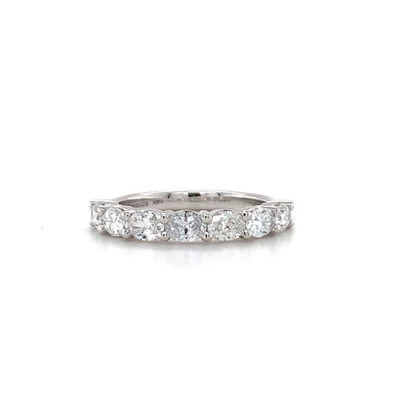 Lab Grown Oval Diamond Wedding Band Hingham Jewelers Hingham, MA