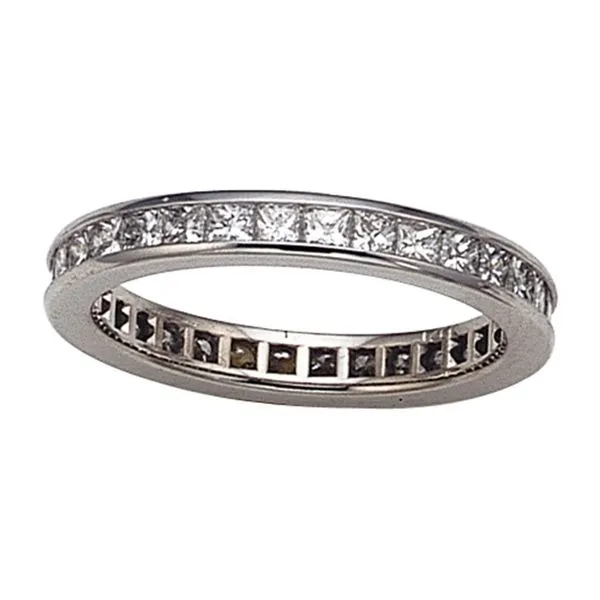 Princess Cut Eternity Band Hingham Jewelers Hingham, MA