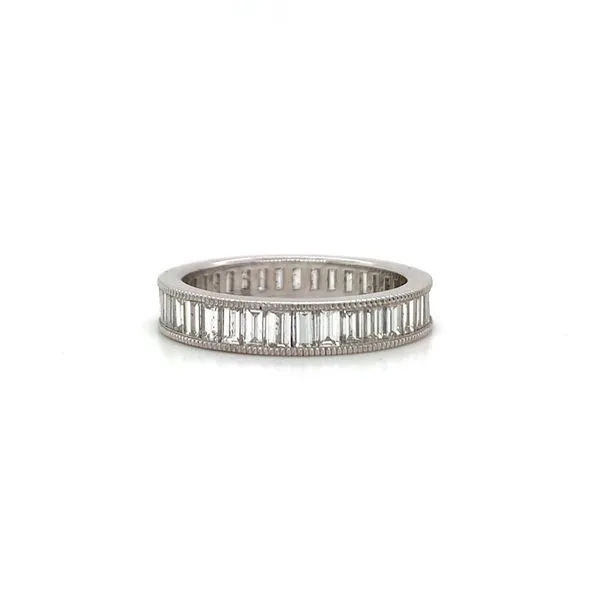 Baguette Diamond Eternity Band Hingham Jewelers Hingham, MA