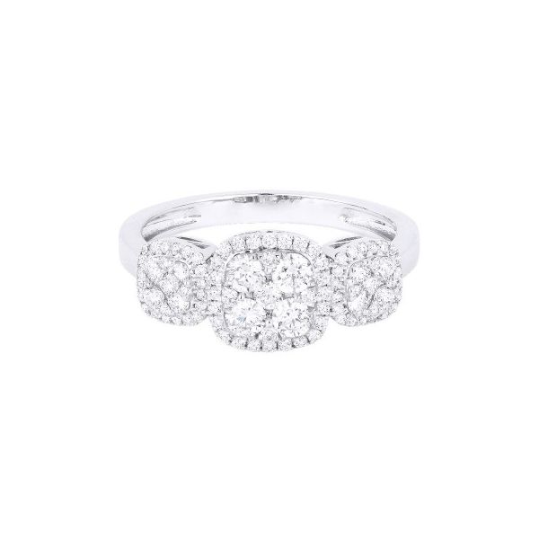 Diamond cluster ring Hingham Jewelers Hingham, MA