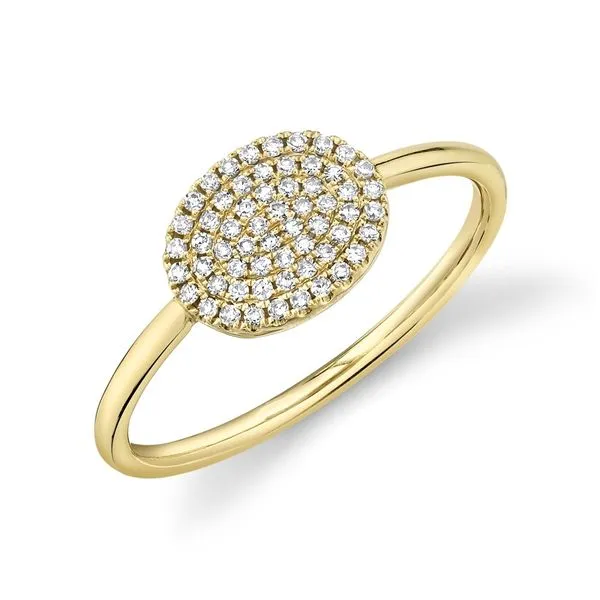 Oval Pave Ring Hingham Jewelers Hingham, MA