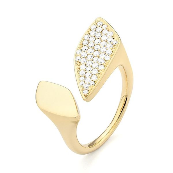 Marquise Pave Cuff Ring Hingham Jewelers Hingham, MA