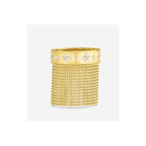 Princess Tassel Fringe Ring with Diamonds Hingham Jewelers Hingham, MA