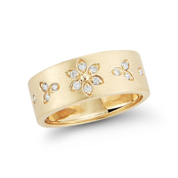 Diamond Daisy Ring Hingham Jewelers Hingham, MA