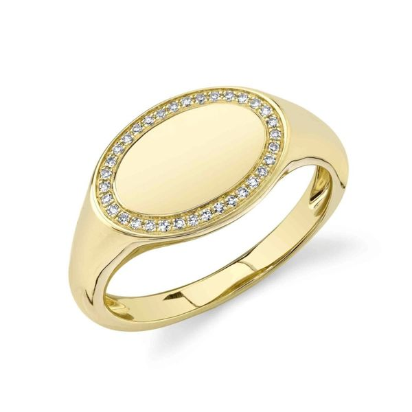 Diamond Signet Ring Hingham Jewelers Hingham, MA