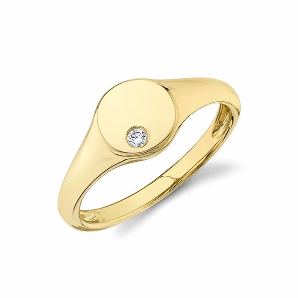Diamond Accent Signet Ring Hingham Jewelers Hingham, MA