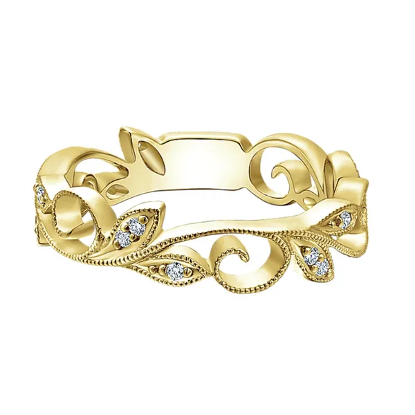 Floral Stacking Ring Hingham Jewelers Hingham, MA