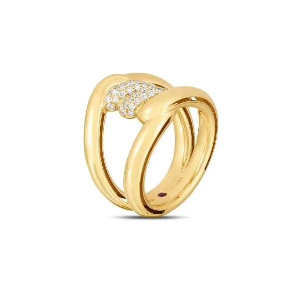 Cialoma Diamond Single Knot Ring Image 2 Hingham Jewelers Hingham, MA