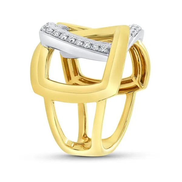 Interlocking Links Fashion Ring Image 2 Hingham Jewelers Hingham, MA