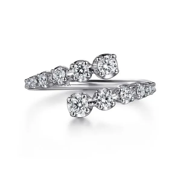 Diamond Bypass Ring Hingham Jewelers Hingham, MA