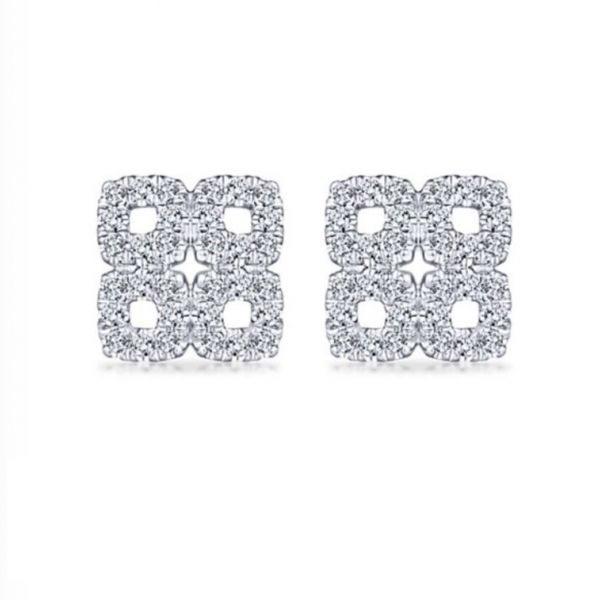 Square Stud Earrings Hingham Jewelers Hingham, MA