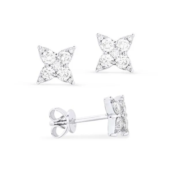 Diamond Star Earrings Hingham Jewelers Hingham, MA