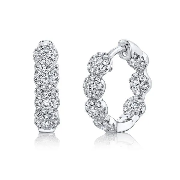 Inside Out Cluster Huggies Hingham Jewelers Hingham, MA