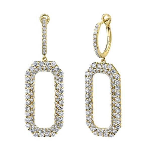 Geometric Drop Dangle Earrings Hingham Jewelers Hingham, MA