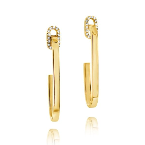 Navarra Single Link Earrings Hingham Jewelers Hingham, MA