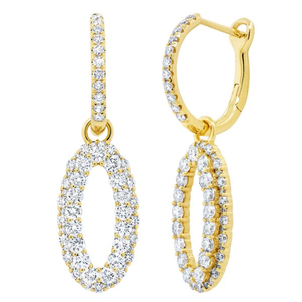 Diamond Oval Drops Hingham Jewelers Hingham, MA