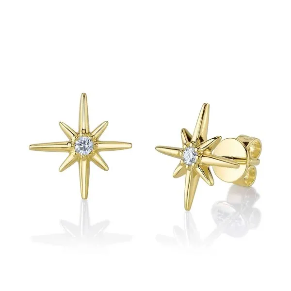 North Star Diamond Stud Earrings Hingham Jewelers Hingham, MA