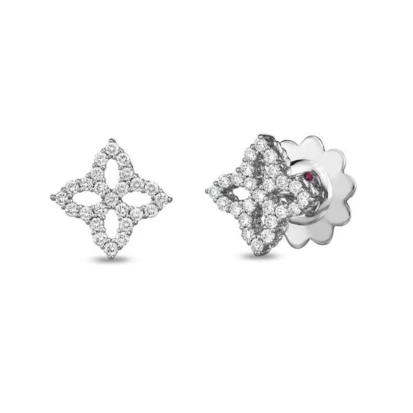 Princess Flower Small Stud Earrings Hingham Jewelers Hingham, MA