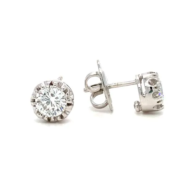 Diamond Stud Earrings