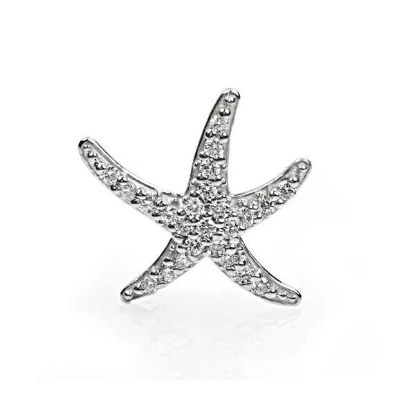 Diamond Starfish Pendant Hingham Jewelers Hingham, MA