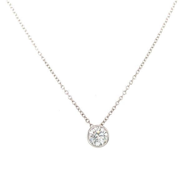 Diamond Bezel Slide Pendant Hingham Jewelers Hingham, MA