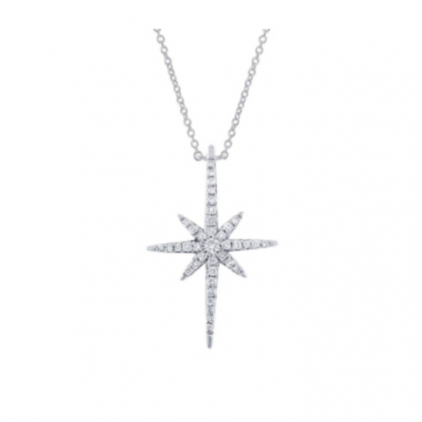 North Star Pendant Necklace Hingham Jewelers Hingham, MA