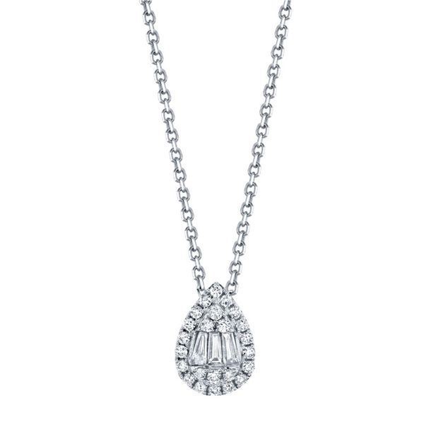 Teardrop Diamond Pendant Hingham Jewelers Hingham, MA