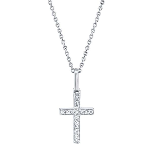 Diamond Pave Cross Necklace Hingham Jewelers Hingham, MA