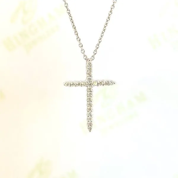 Diamond Cross Necklace Hingham Jewelers Hingham, MA
