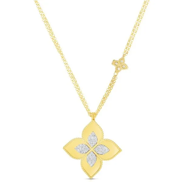 Princess Flower Convertible Necklace Hingham Jewelers Hingham, MA