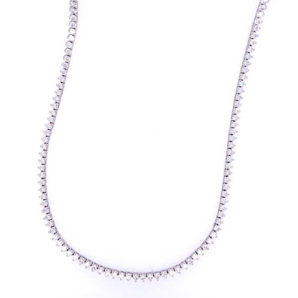 Diamond Tennis Necklace Hingham Jewelers Hingham, MA