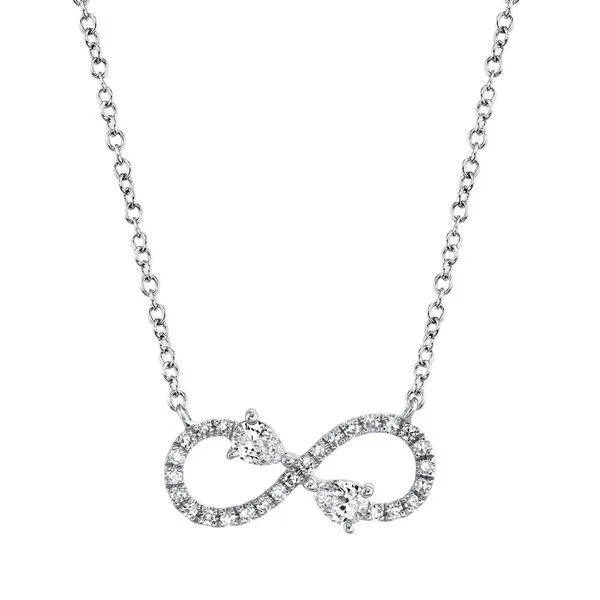 Diamond Infinity Necklace Hingham Jewelers Hingham, MA