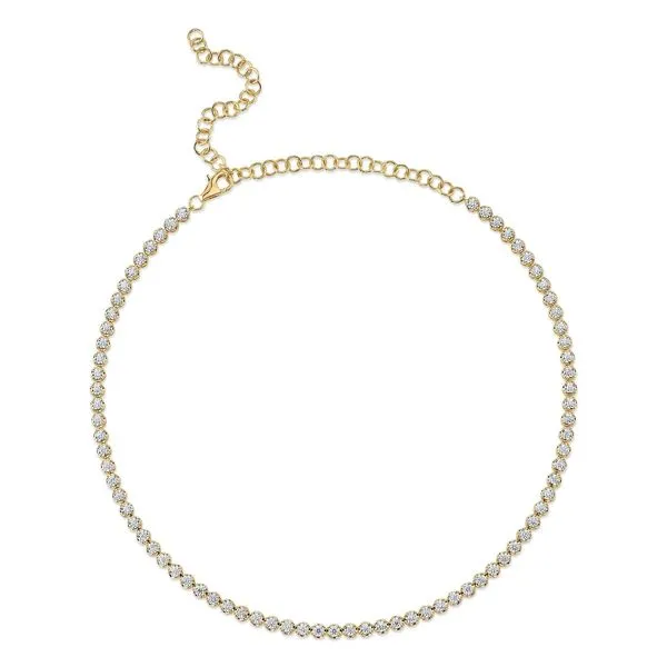 Diamond Tennis Necklace Hingham Jewelers Hingham, MA