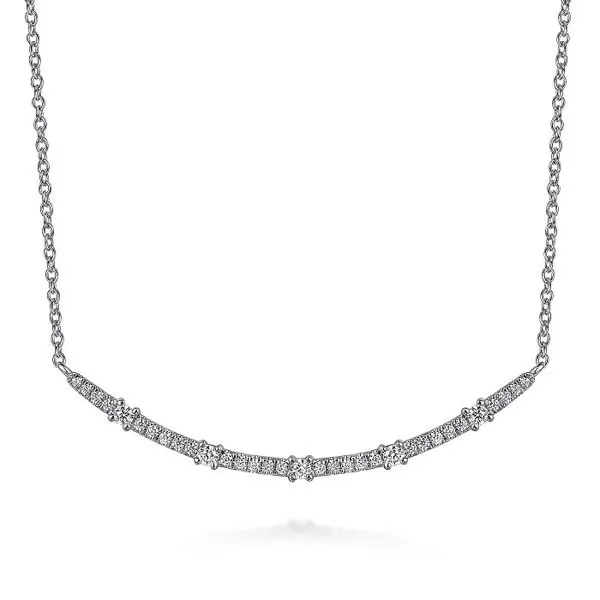 Diamond Bar Necklace Hingham Jewelers Hingham, MA