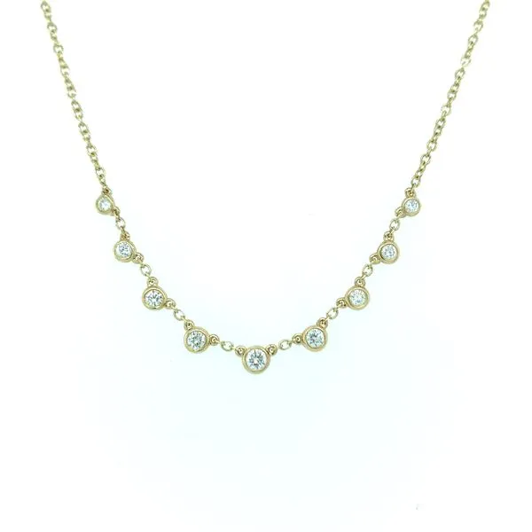 Diamond Station Necklace Hingham Jewelers Hingham, MA