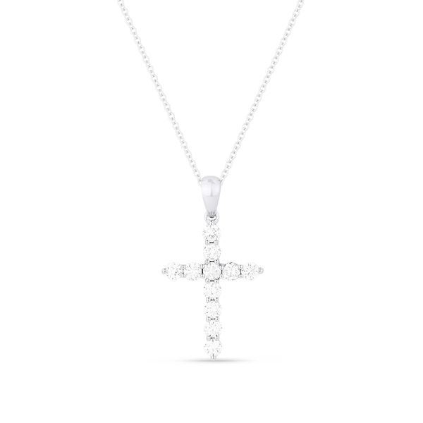 Diamond Cross Pendant Necklace Hingham Jewelers Hingham, MA