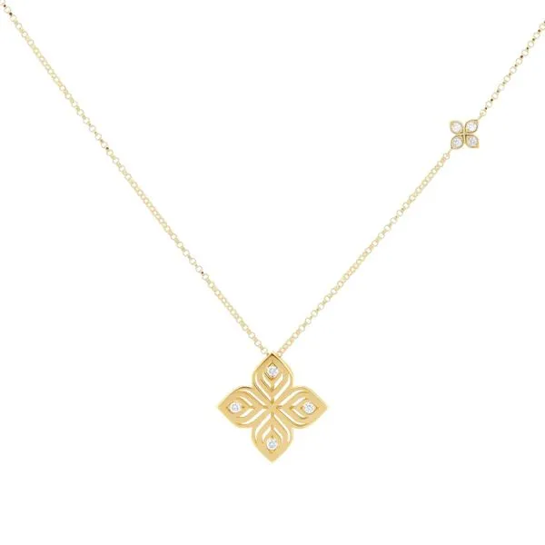 Arabesque Diamond Necklace Hingham Jewelers Hingham, MA